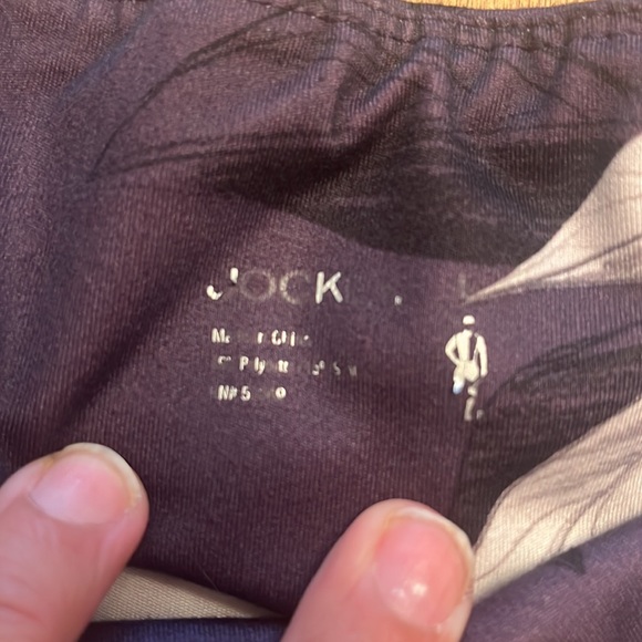 Jockey Women's Performance Printed Ankle Legging Plum - Picture 6 of 8